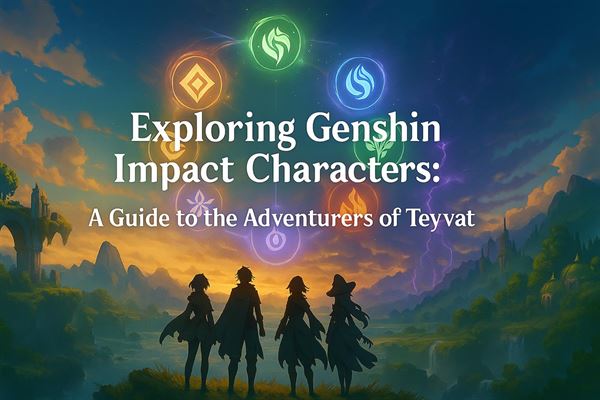 Exploring genshin impact characters - a guide to the adventurers of teyvat